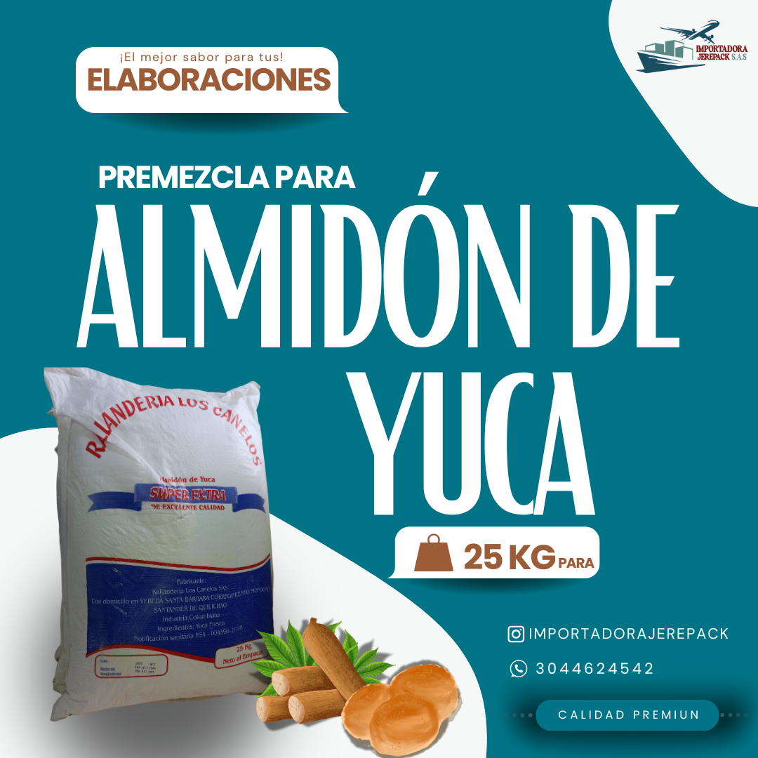 PREMEZCLA DE ALMIDON DE YUCA